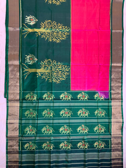 Heta | Single Ikat Patola saree