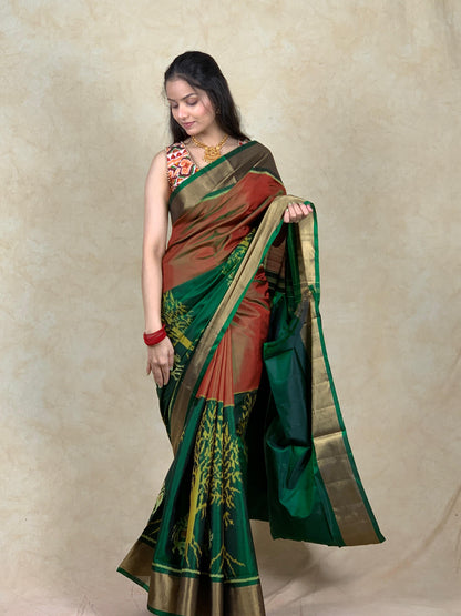Kinshuk | Single Ikat Patola saree