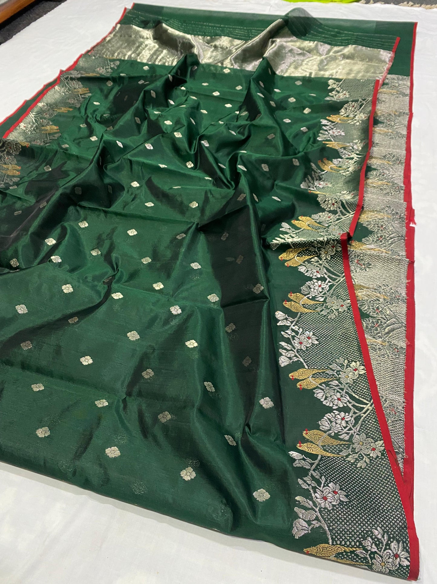 Chandni  | Katan Silk Chanderi Saree