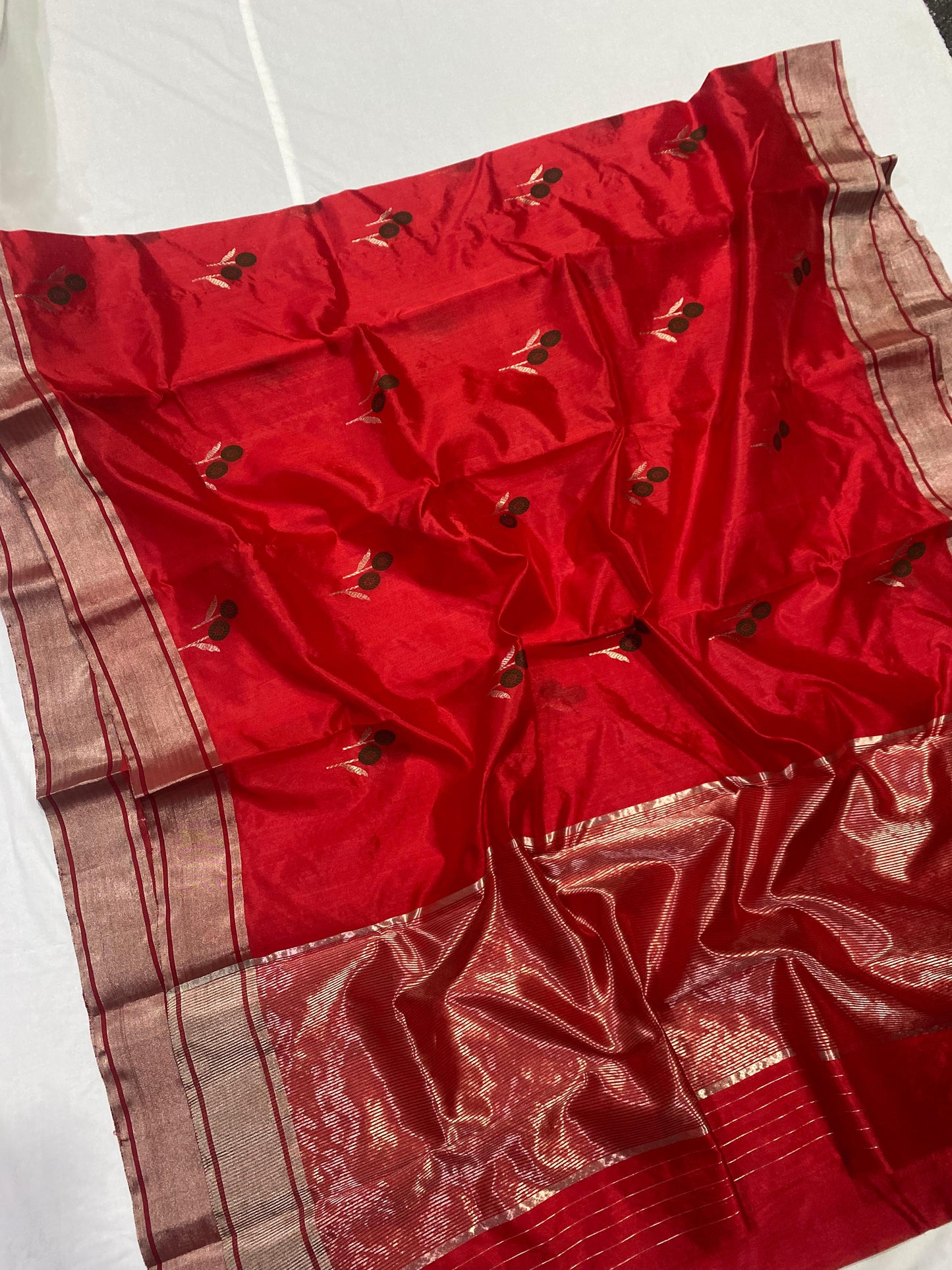 Chandraja  | Katan Silk Chanderi Saree