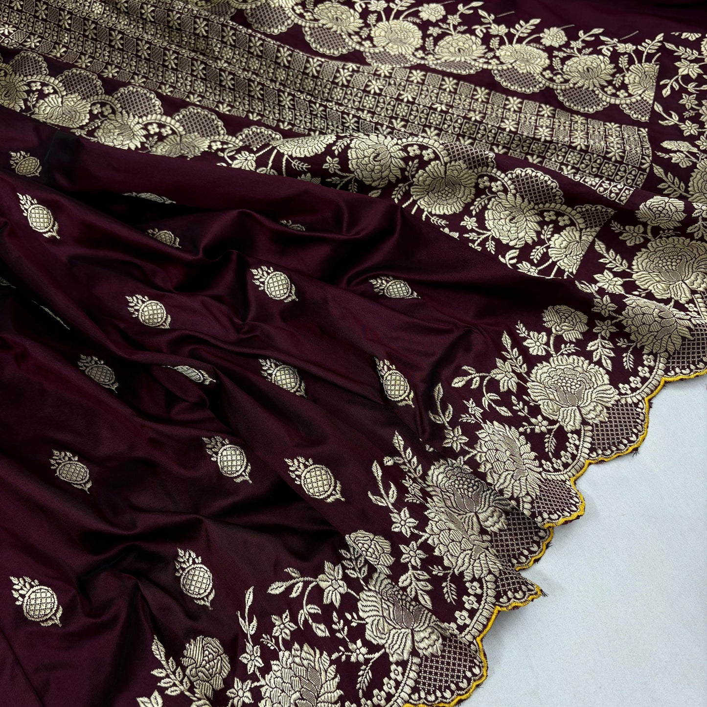 Bishakha | pure katan silk Banarasi saree