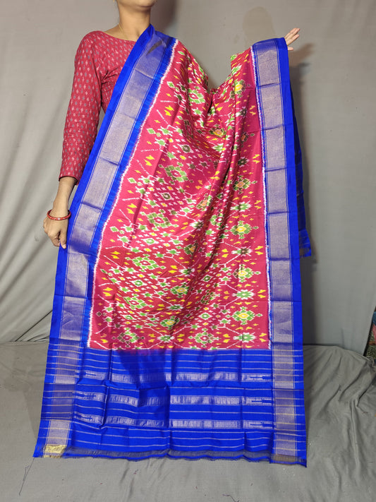 Ise | Ikat pure silk dupatta