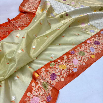 Binisha | pure katan silk Banarasi saree