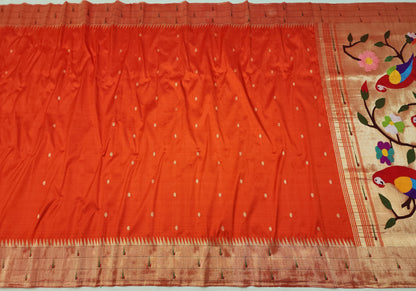 Prisha | Pure Silk Handloom Paithani