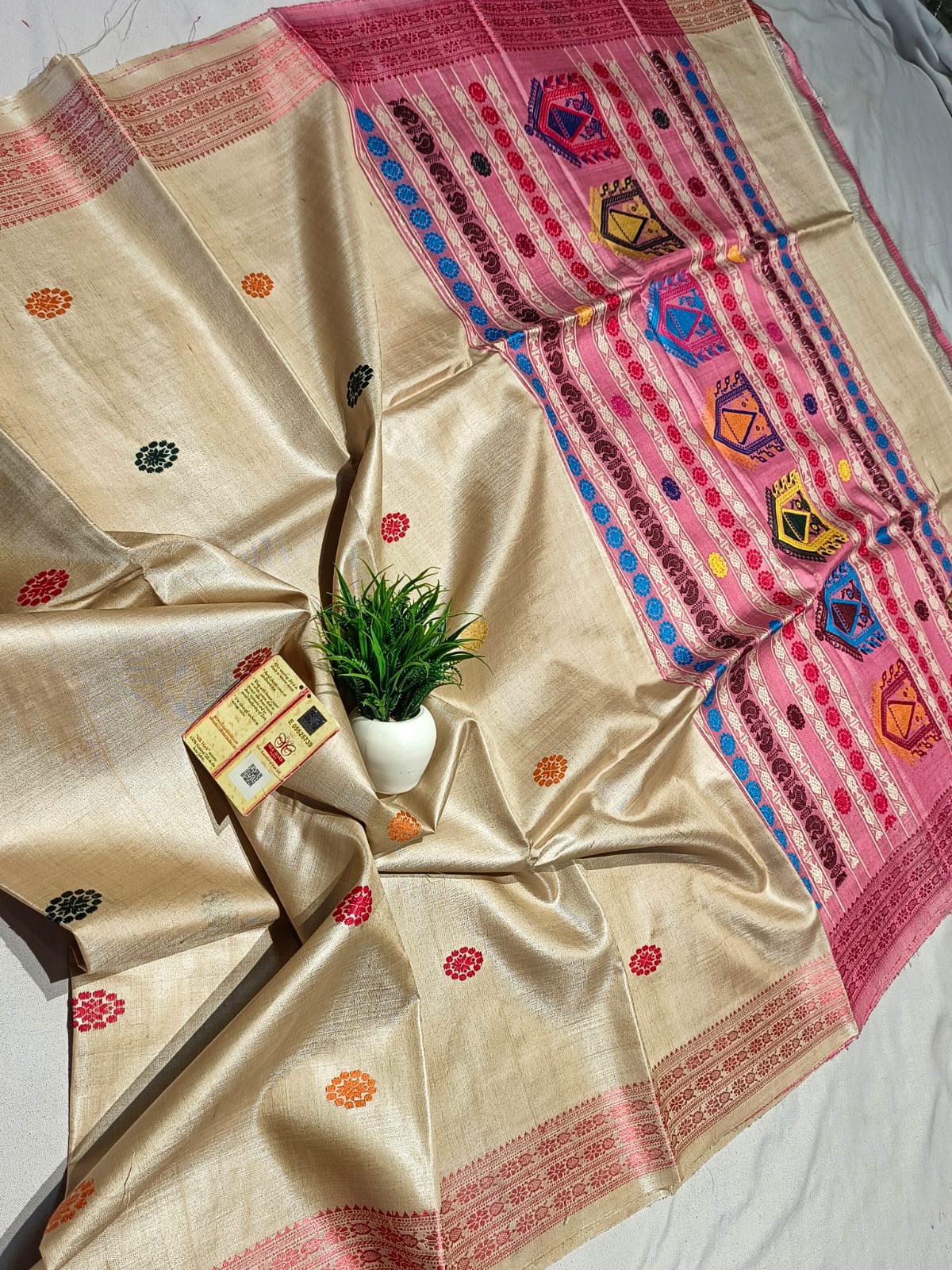 Deepesh | Tussar Dolabedi Saree