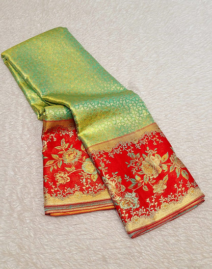 Ash | pure silk kanjeevaram saree