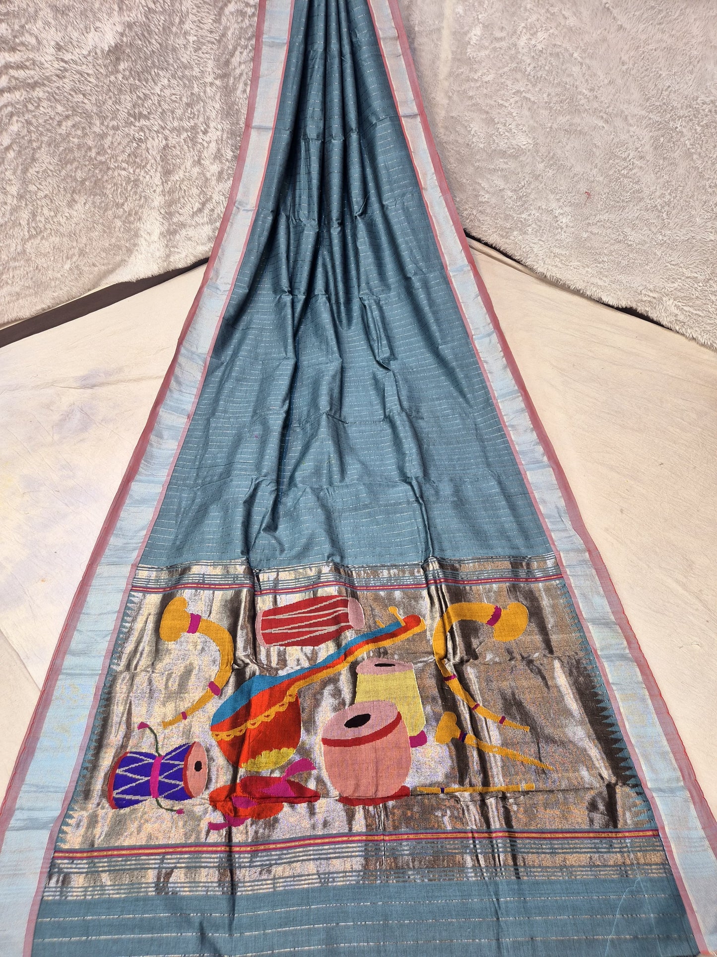 Poornima | Cotton handloom paithani