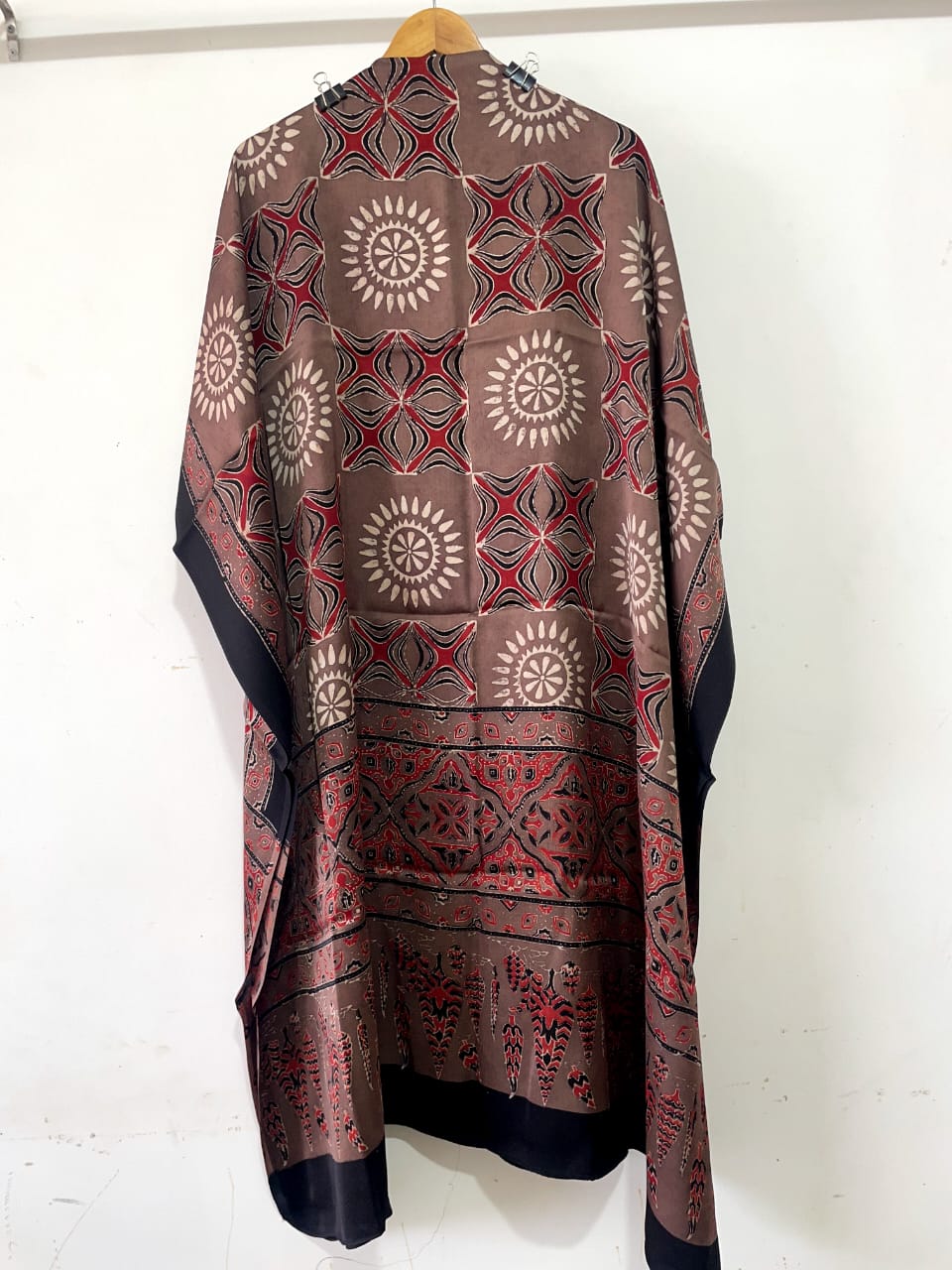 Ashit | Ajrakh on Modal Kaftan