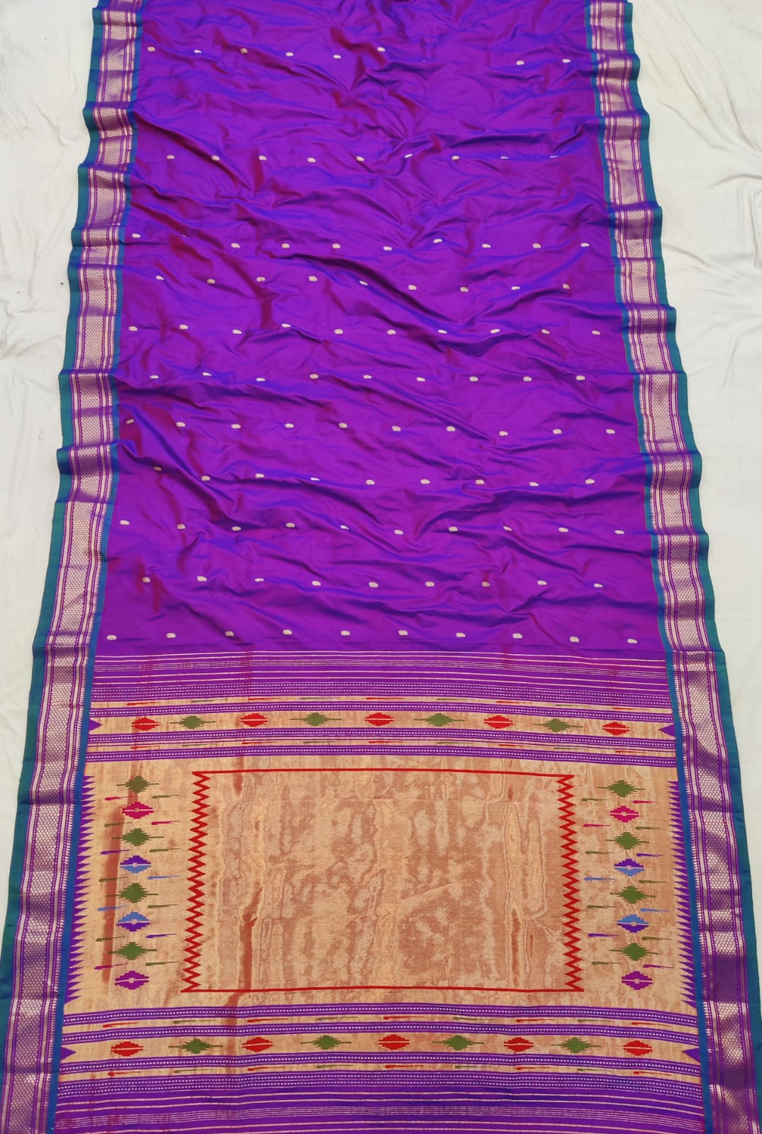 Paloma | Pure Silk Handloom Paithani