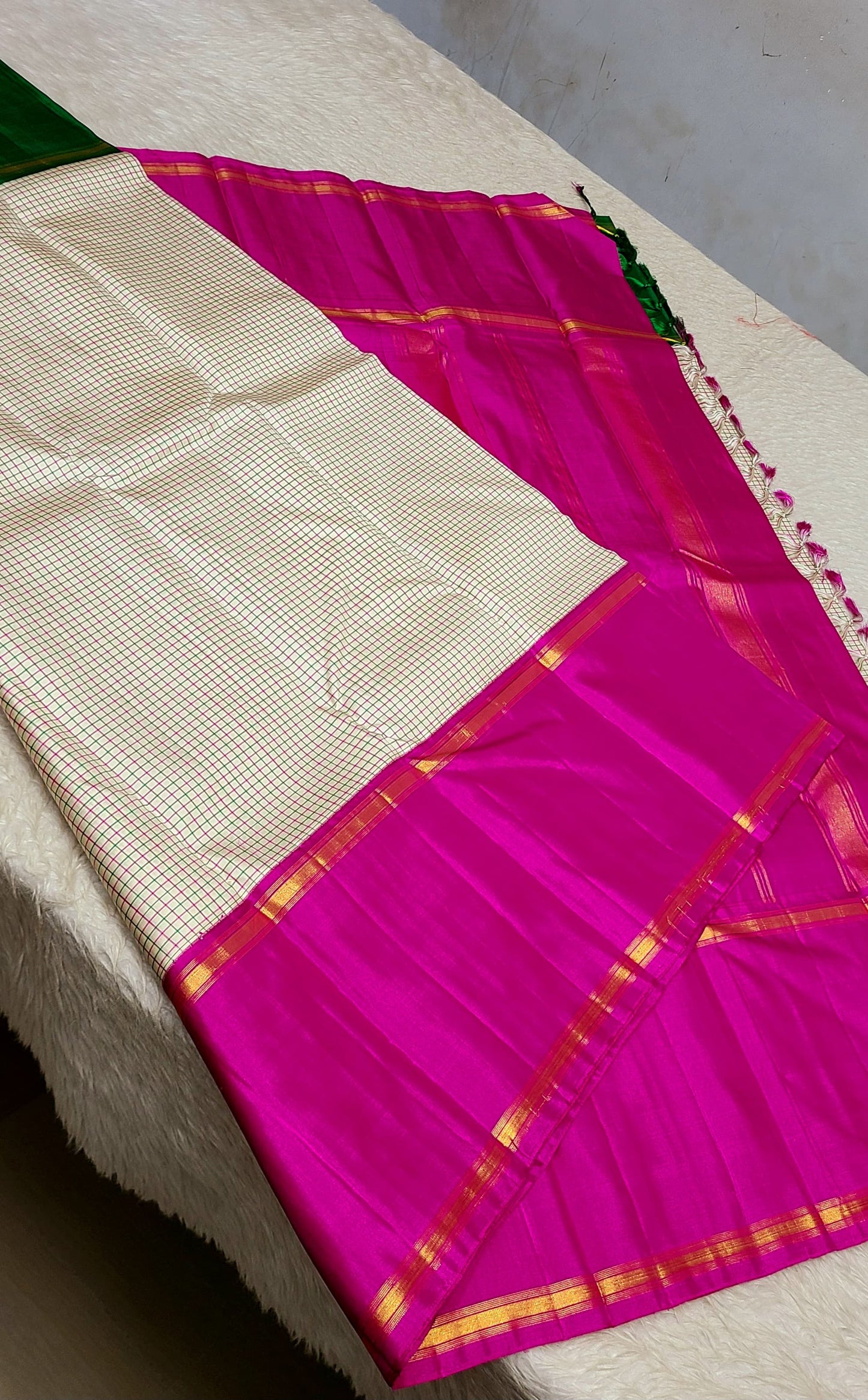 Kanika | 2G zari kanjeevaram saree