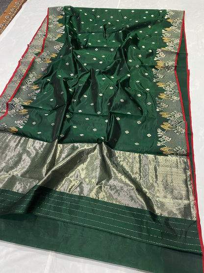 Chandni  | Katan Silk Chanderi Saree