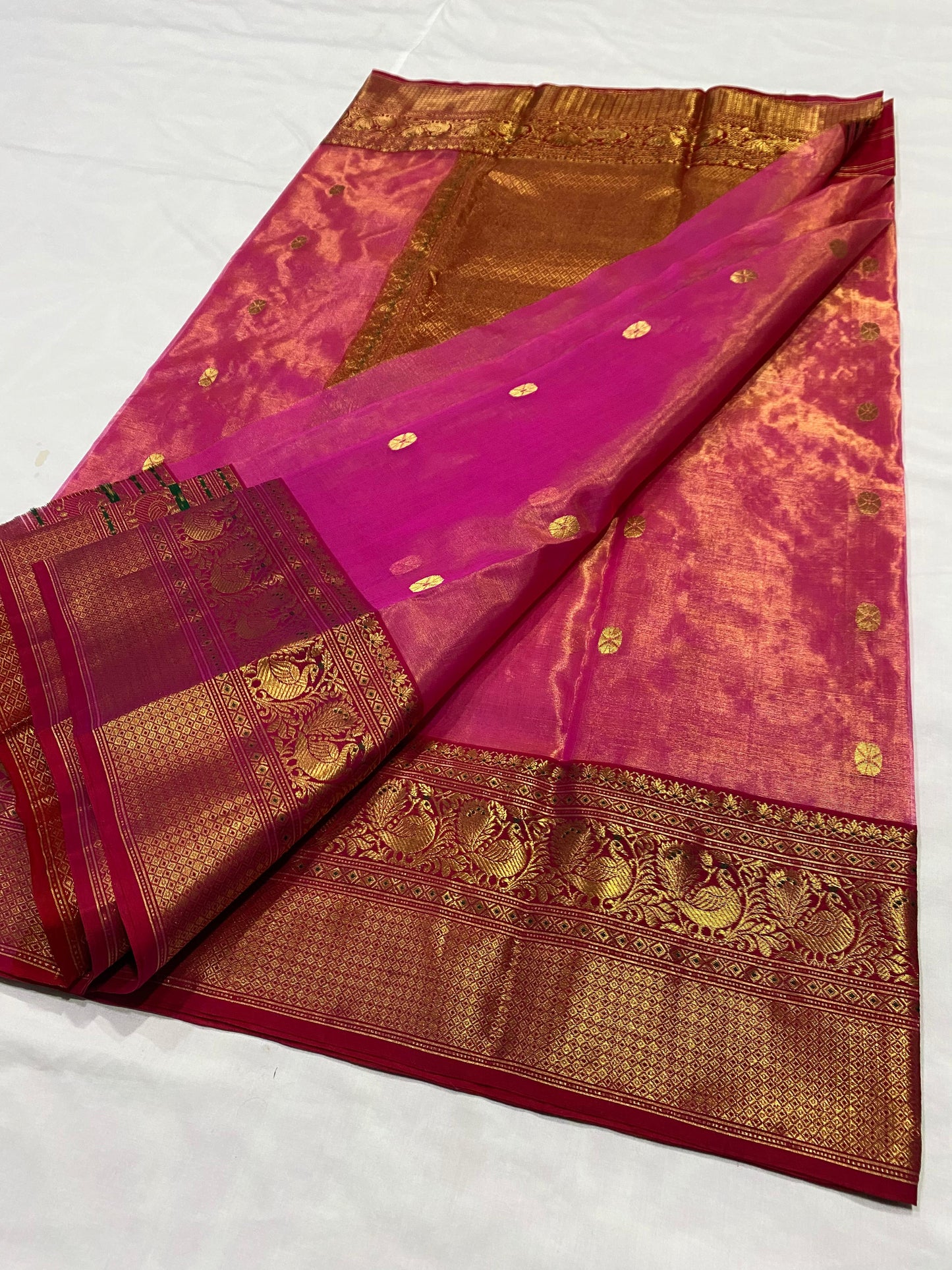Chandana  | Katan Silk Chanderi Saree
