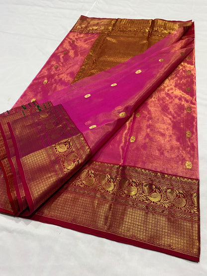 Chandana  | Katan Silk Chanderi Saree