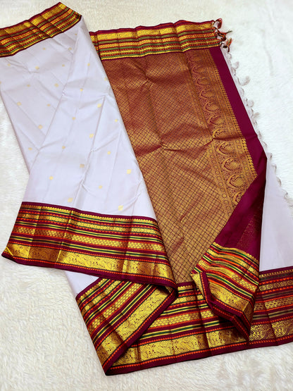 Kesha | Pure silk Kanjeevaram saree