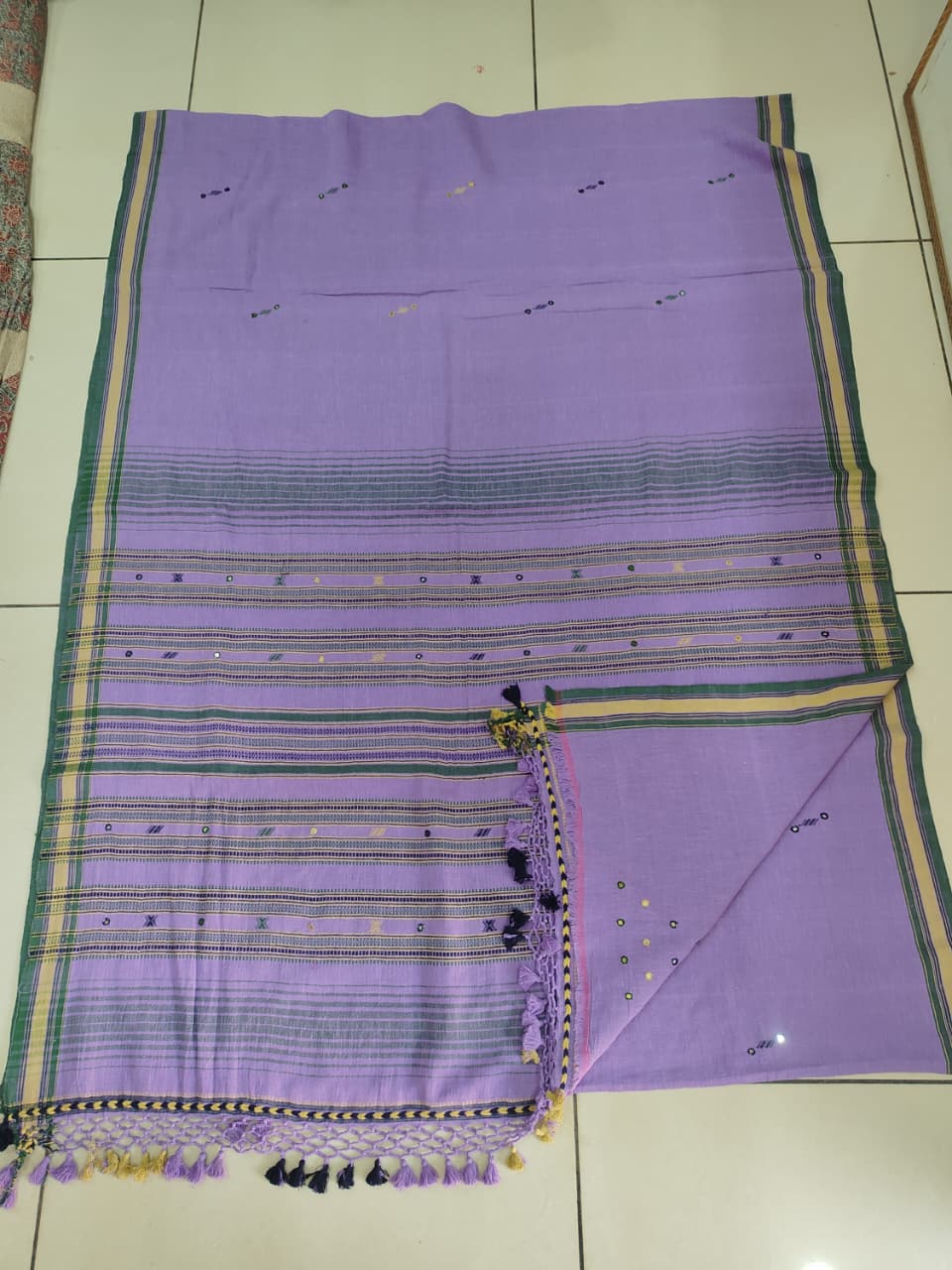 Alish | kala cotton bhujodi saree