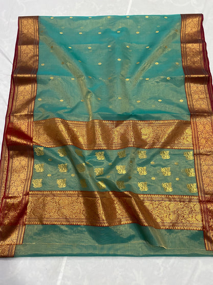 Chandrakshi  | Katan Silk Chanderi Saree