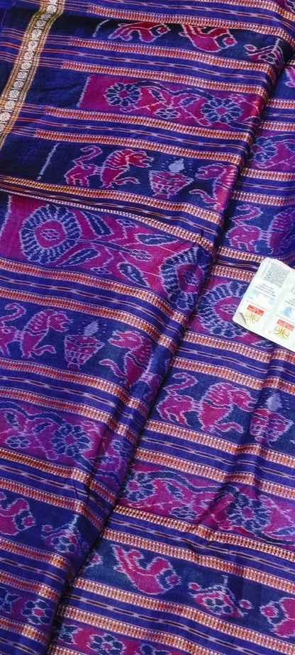 Riddhi | Sambalpuri kotki saree in tussar silk