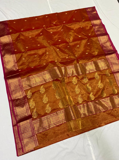Chandrima  | Katan Silk Chanderi Saree
