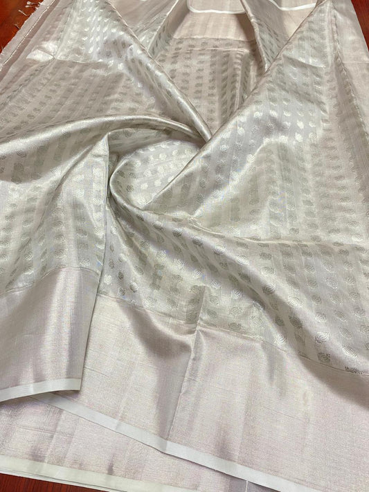 Pookalam | pure tissue silk venkatagiri saree