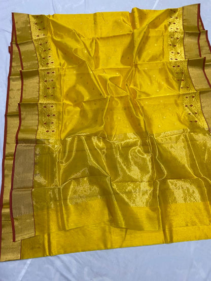 Chandrani  | Katan Silk Chanderi Saree