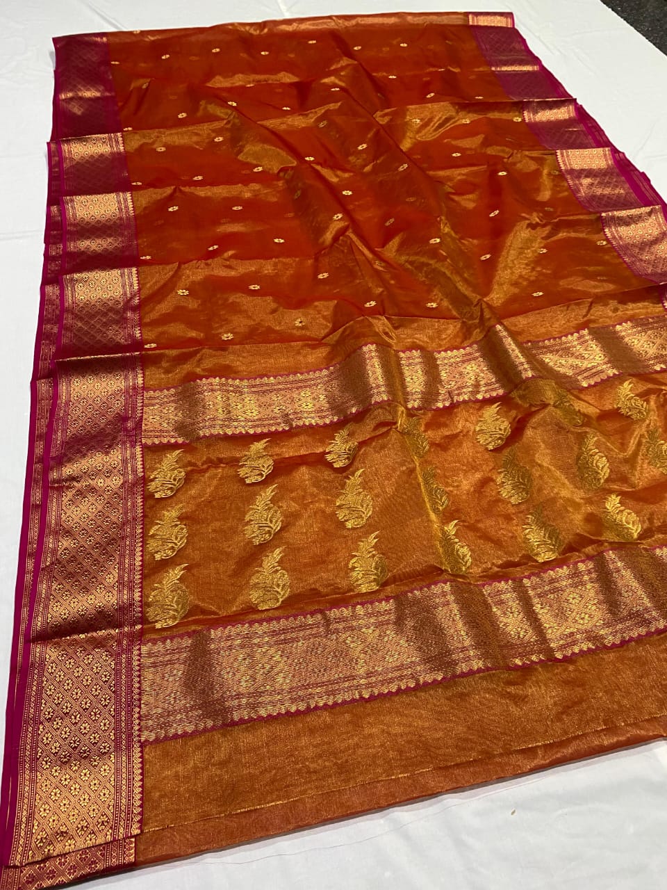 Chandrima  | Katan Silk Chanderi Saree