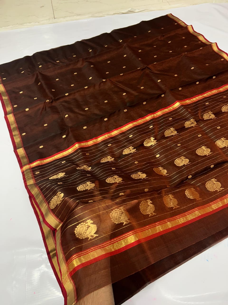 Chandrarekha  | Katan Silk Chanderi Saree
