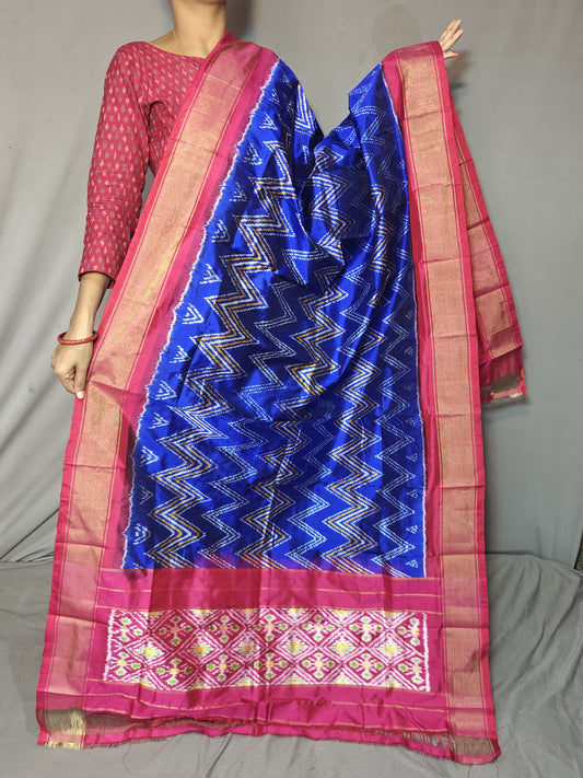 Isk | Ikat pure silk dupatta