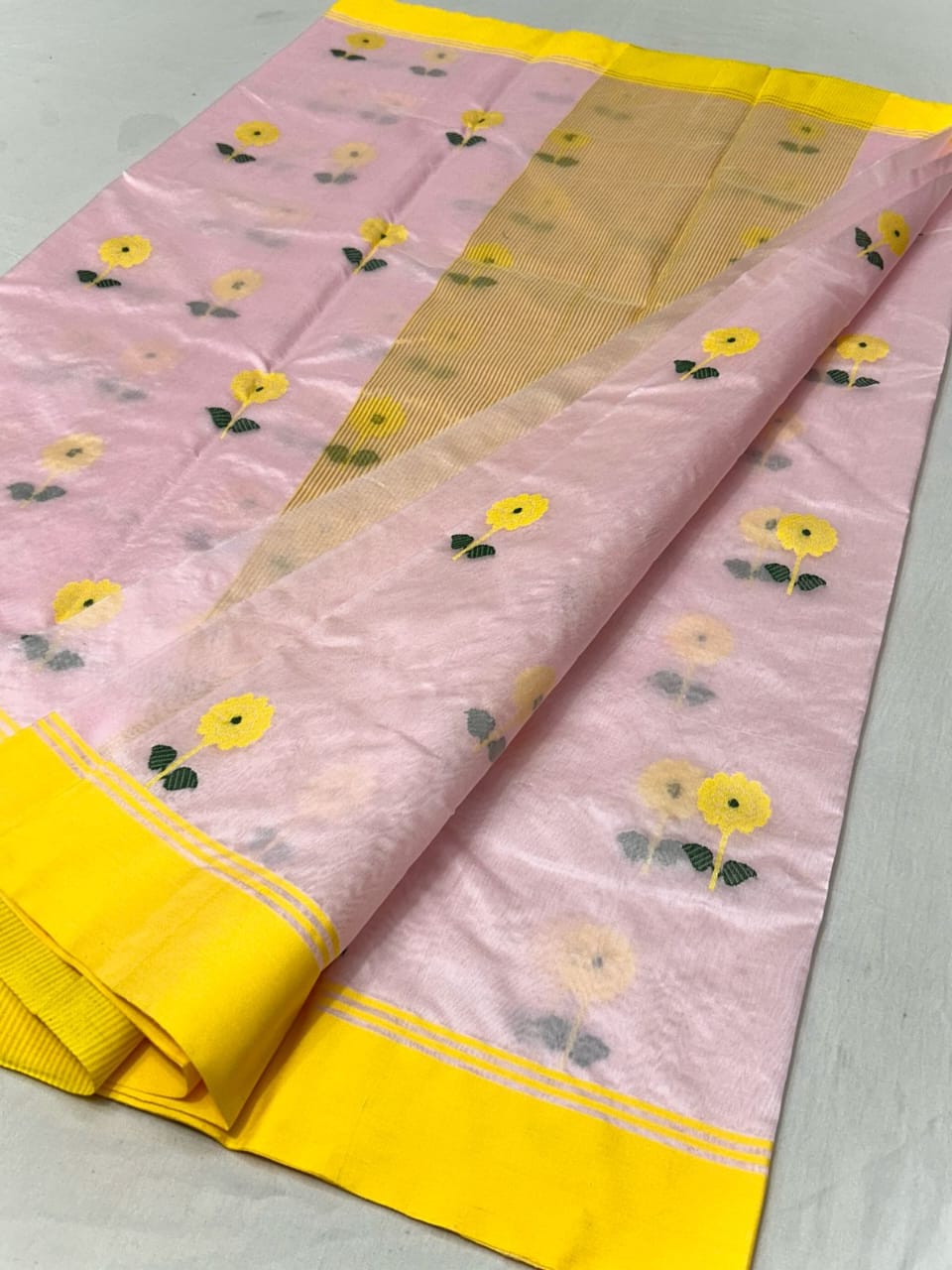 Chandraveda  | Katan Silk Chanderi Saree