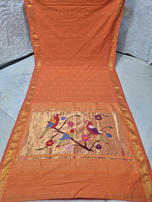 Pramisha | Cotton handloom paithani