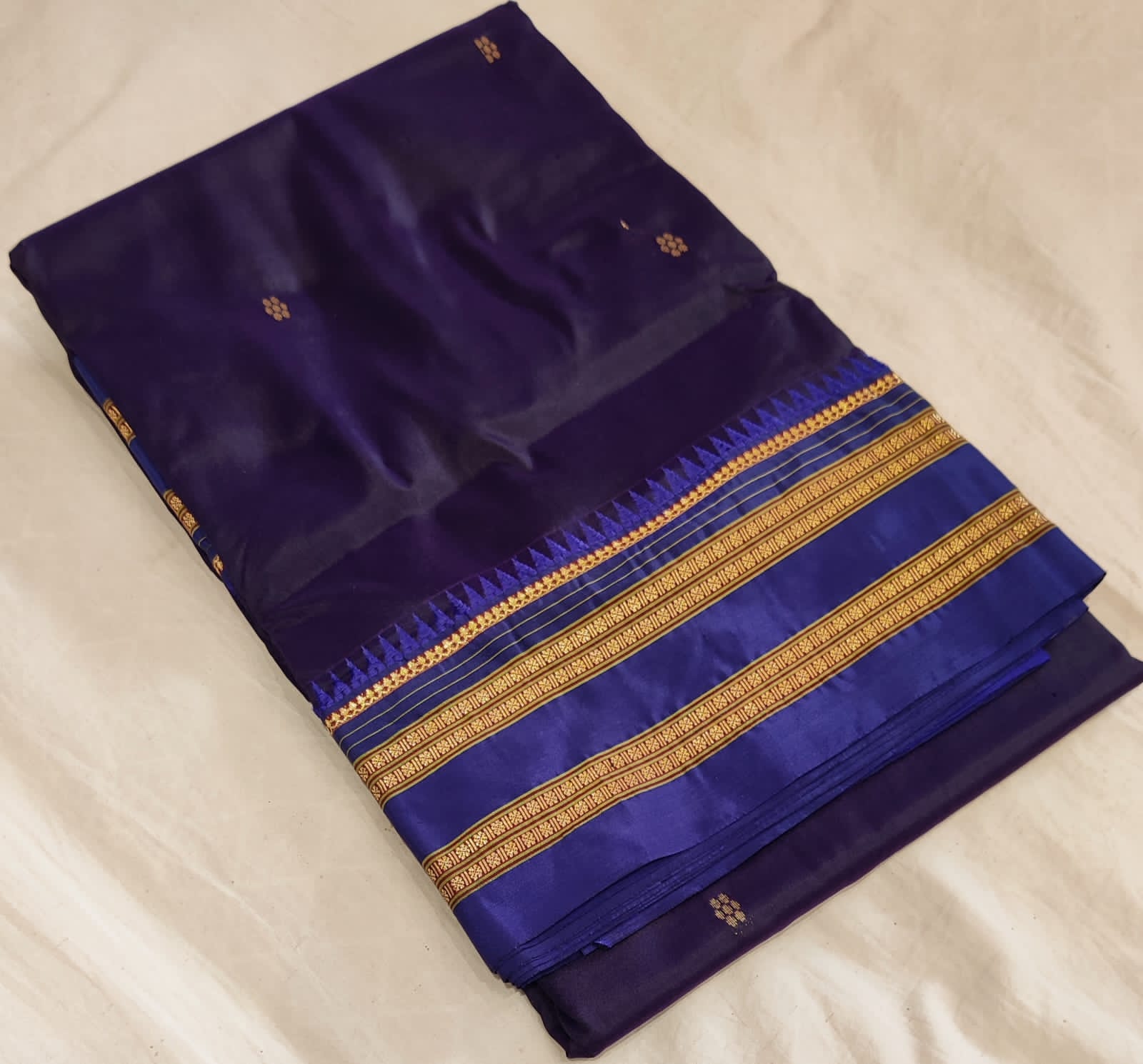Buy AARYAN ENTERPRISES Self Design Banarasi Cotton Silk Light Blue Sarees  Online @ Best Price In India | Flipkart.com