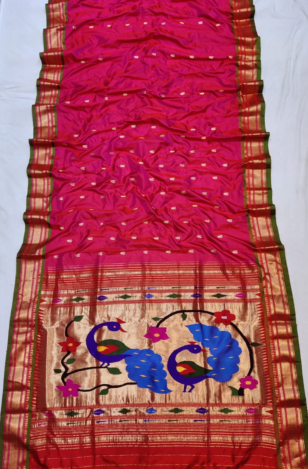 Pure silk paithani