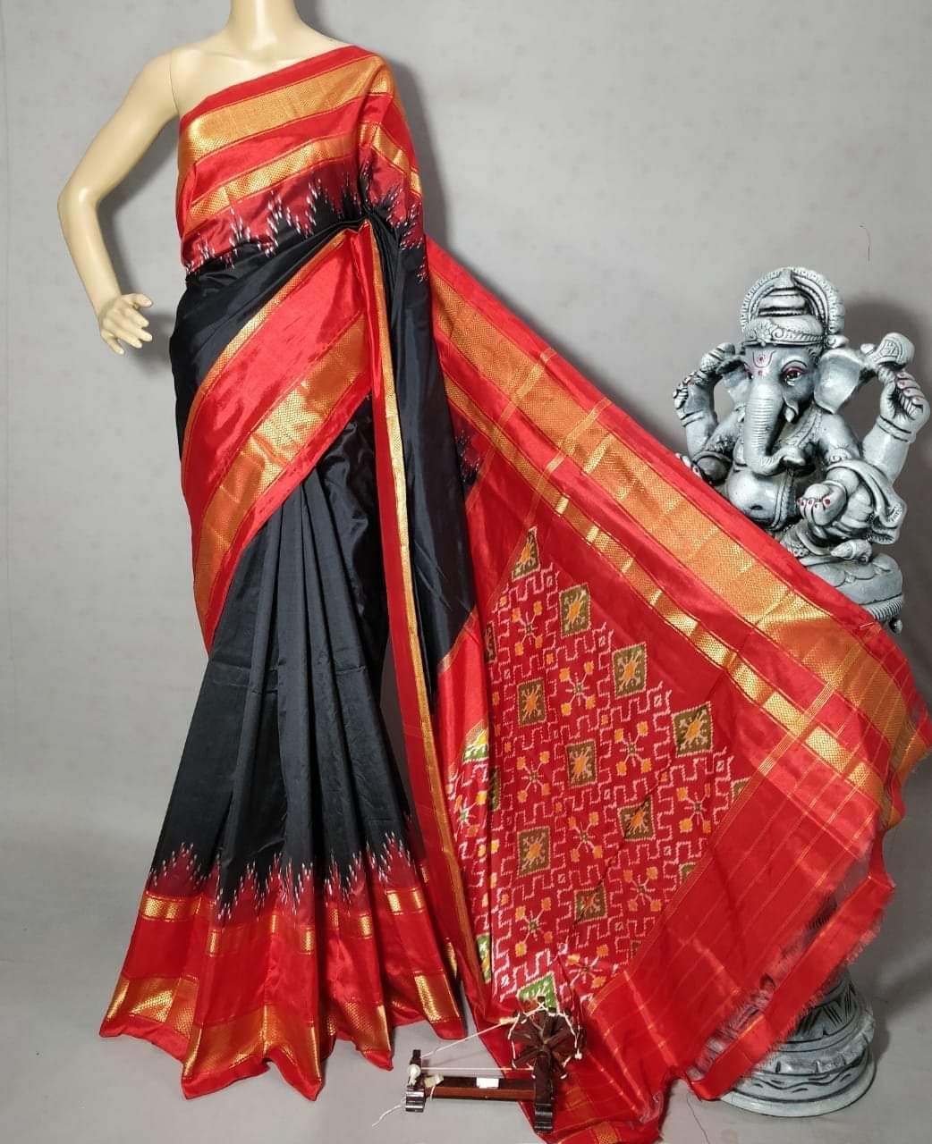 Ibha | pure silk ikkat weave sarees