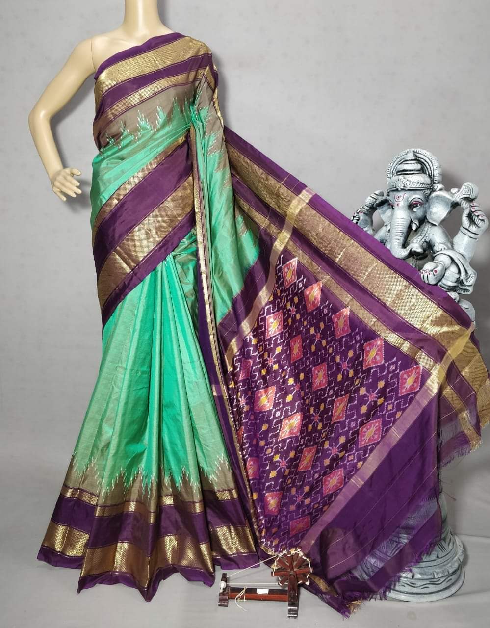 Ibha | pure silk ikkat weave sarees