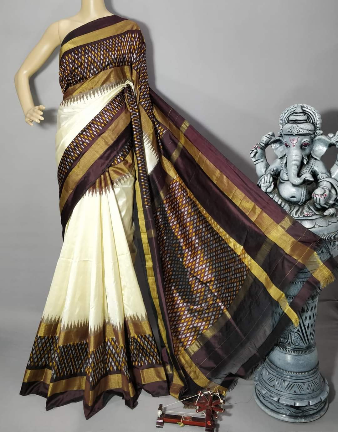 Ibha | pure silk ikkat weave sarees