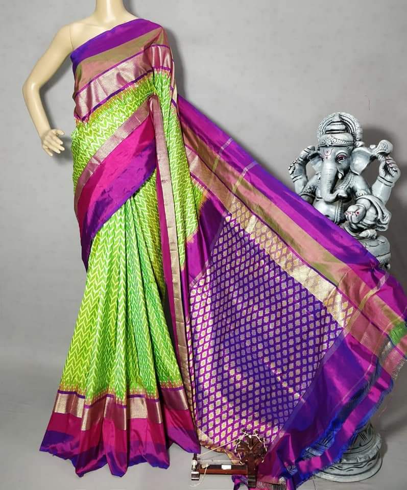 Ibha | pure silk ikkat weave sarees