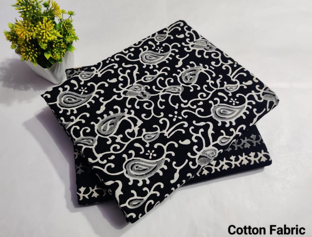 Trellis | Cotton block printed fabric sets in print