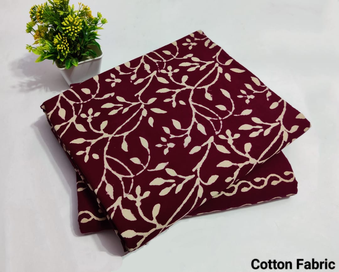 Trellis | Cotton block printed fabric sets in print