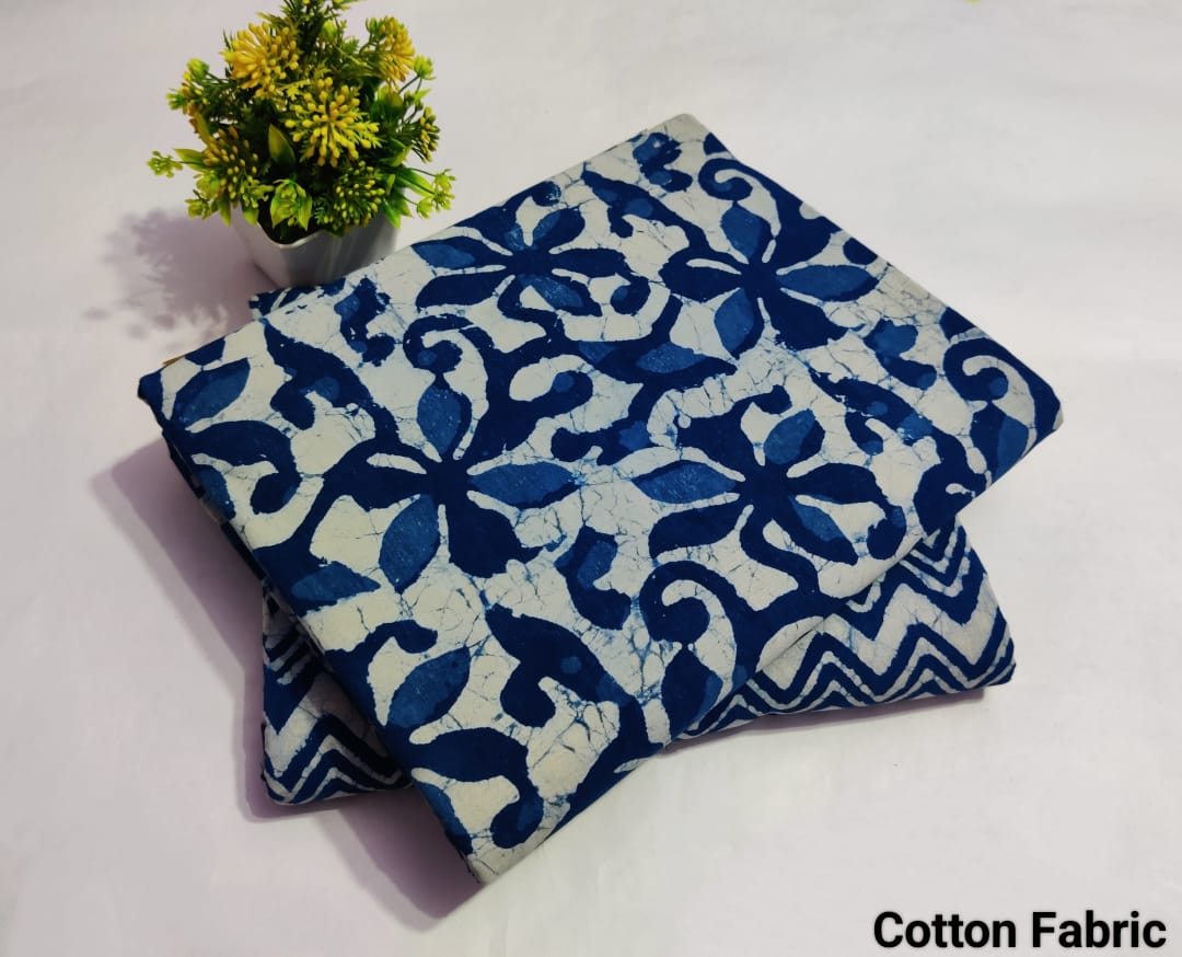 Trellis | Cotton block printed fabric sets in print