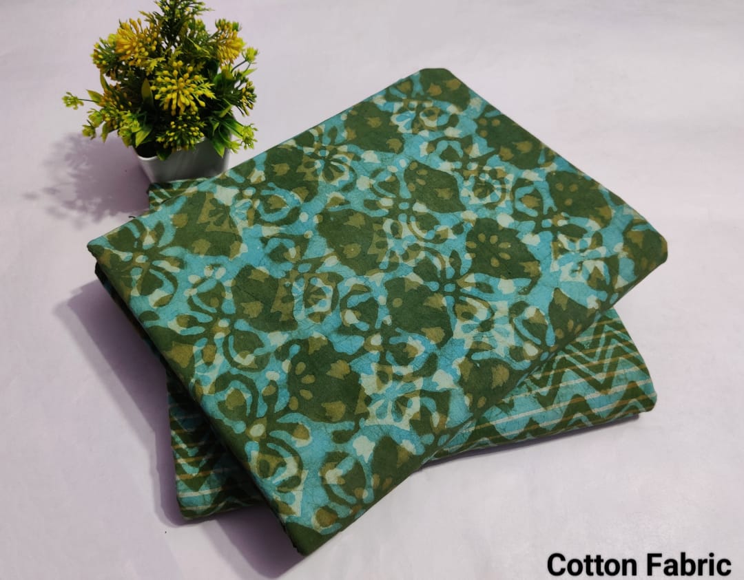 Trellis | Cotton block printed fabric sets in print