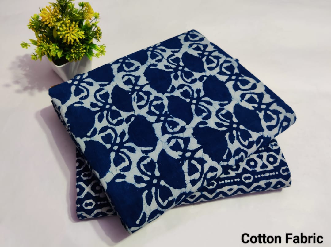 Trellis | Cotton block printed fabric sets in print