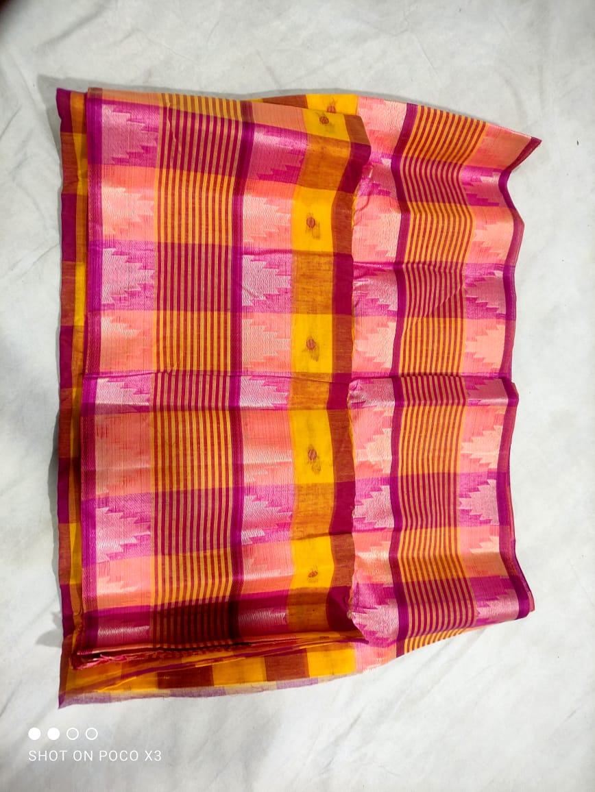 Simplicity | Bengal Tant sarees with hard cotton