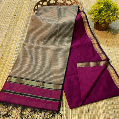 Triton | Cotton silk saree