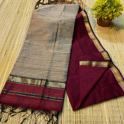 Triton | Cotton silk saree