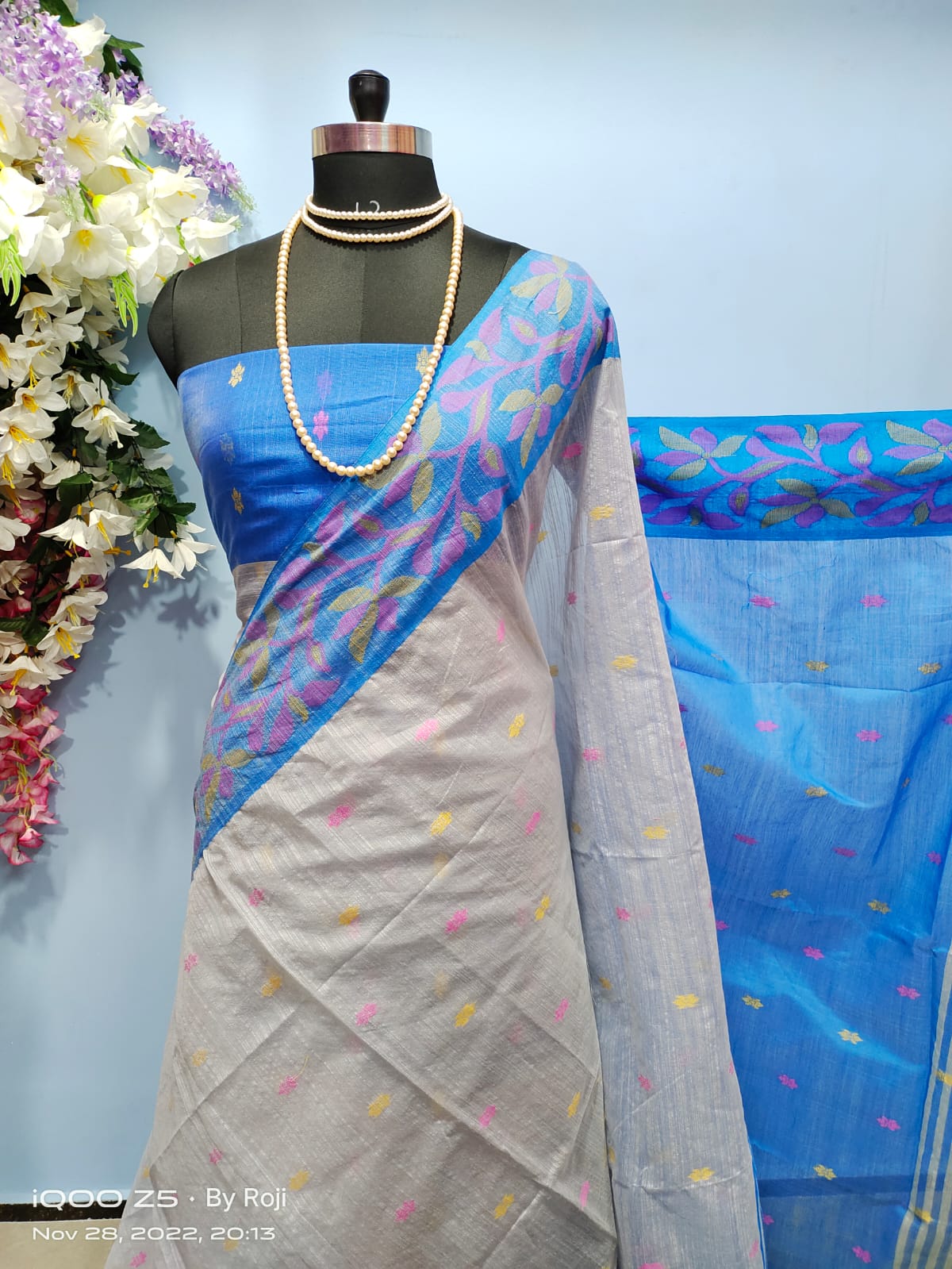 Vel | khadi silk handloom saree