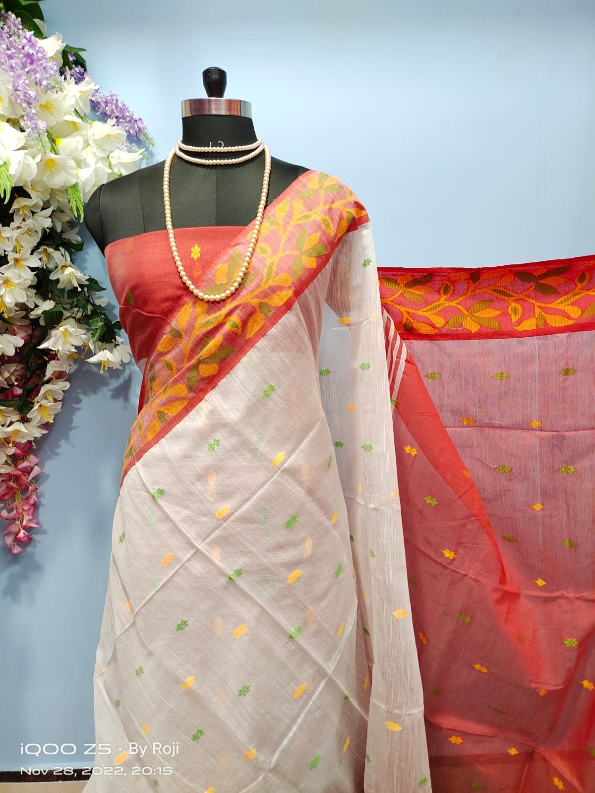 Vel | khadi silk handloom saree