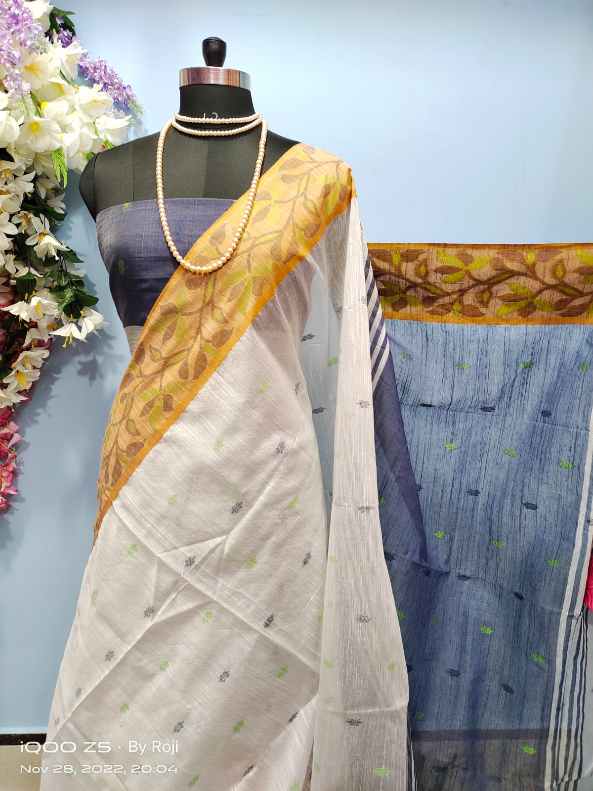 Vel | khadi silk handloom saree