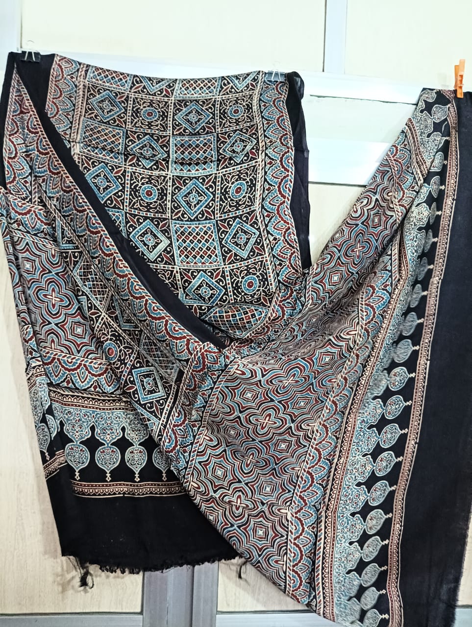 Ajrakh dupatta