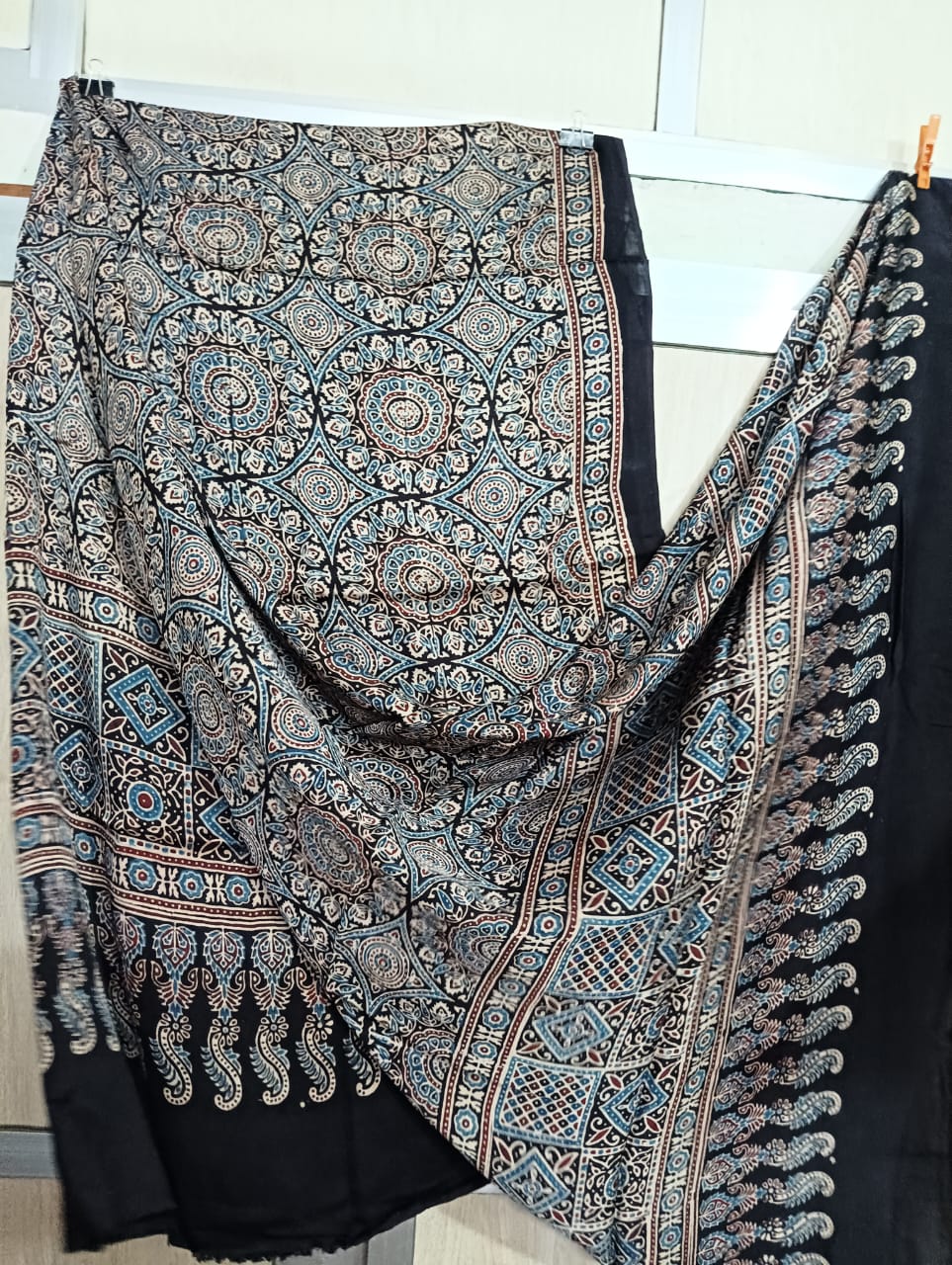 Ajrakh dupatta