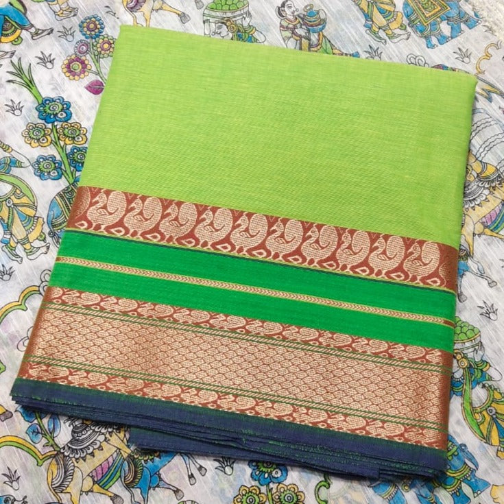 Abha | cotton suit fabric with gota patti