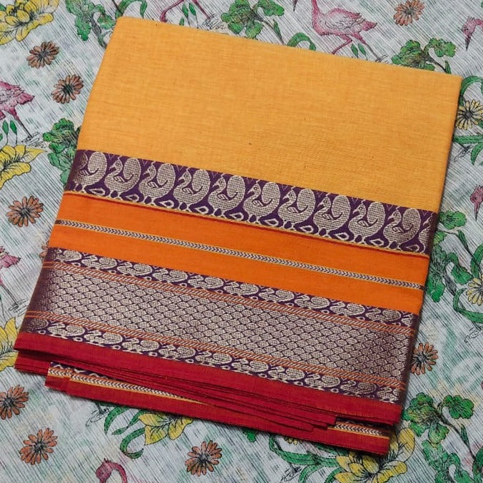 Abha | cotton suit fabric with gota patti